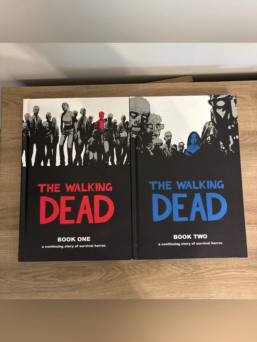 The Walking Dead Books 1&2 hardcovers - comics collects issues